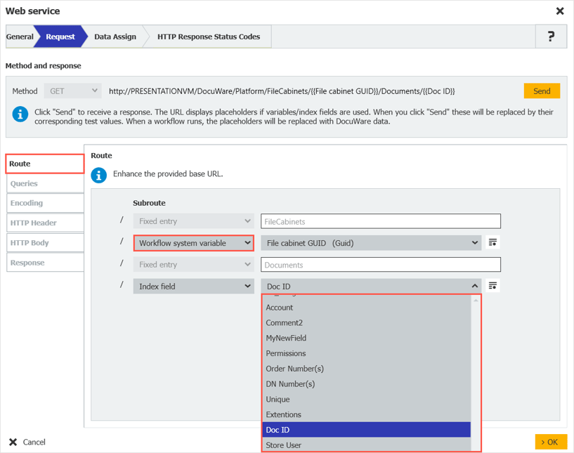 Directly transferred IDs